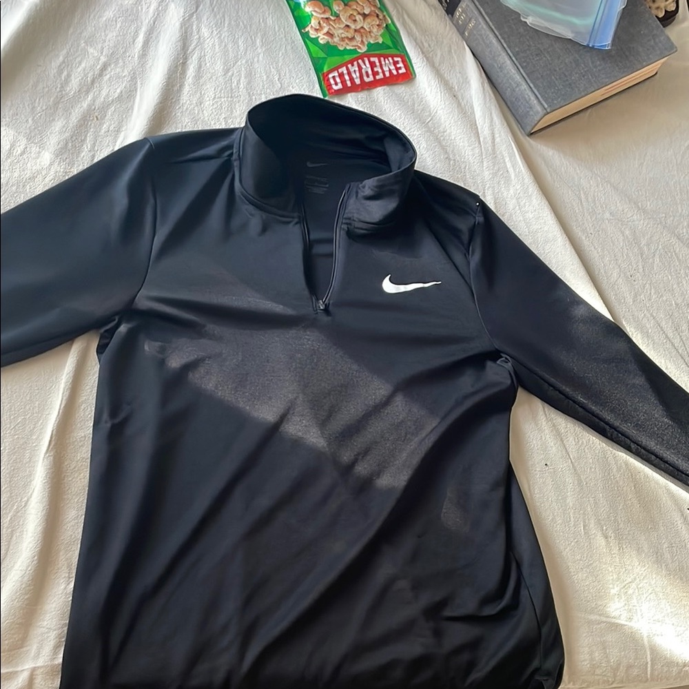 Nike Black Quarter-Zip Pullover